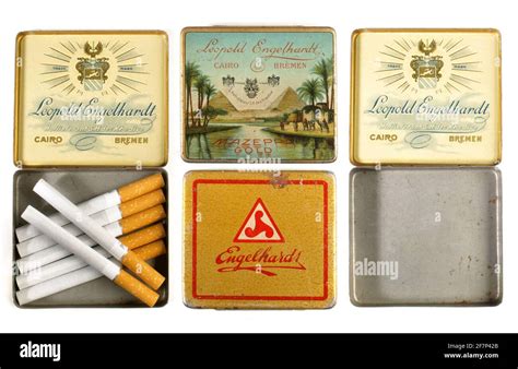 vintage cigarette box 337